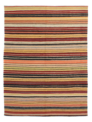 Kelim Carpet - Splash - 190 x 147 cm - flerfarvet