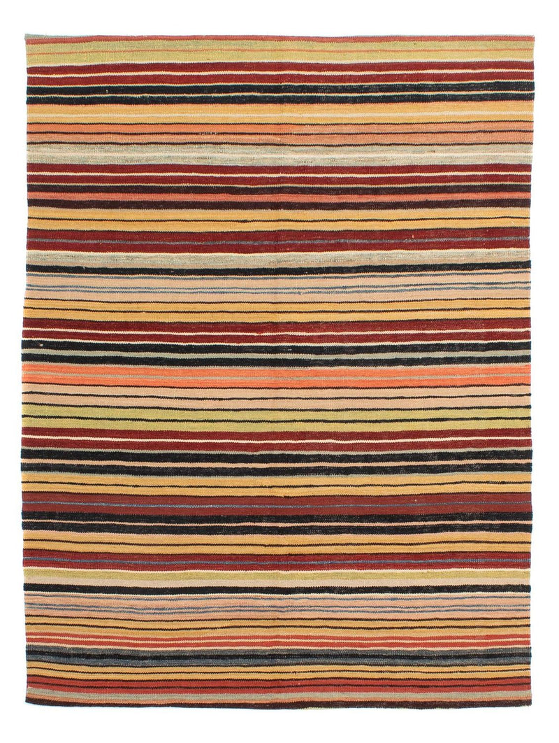 Kelim Carpet - Splash - 190 x 147 cm - flerfarvet