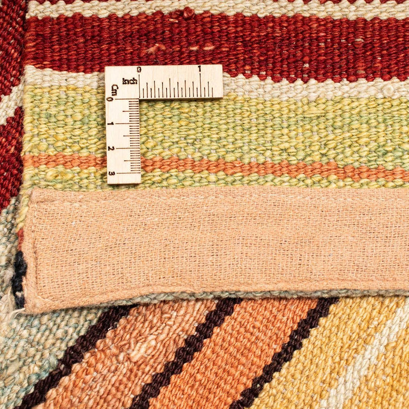Kelim Carpet - Splash - 190 x 147 cm - flerfarvet