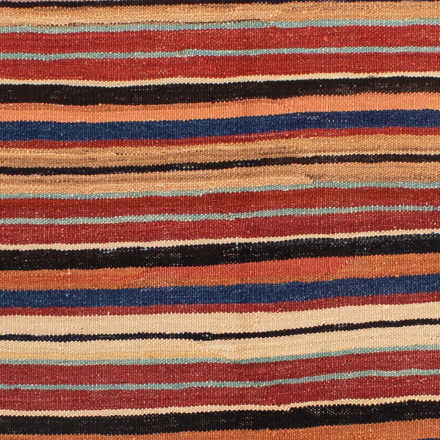 Kelim Carpet - Splash - 204 x 145 cm - flerfarvet
