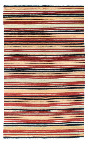 Kelim-tæppe - orientalsk - 193 x 123 cm - flerfarvet