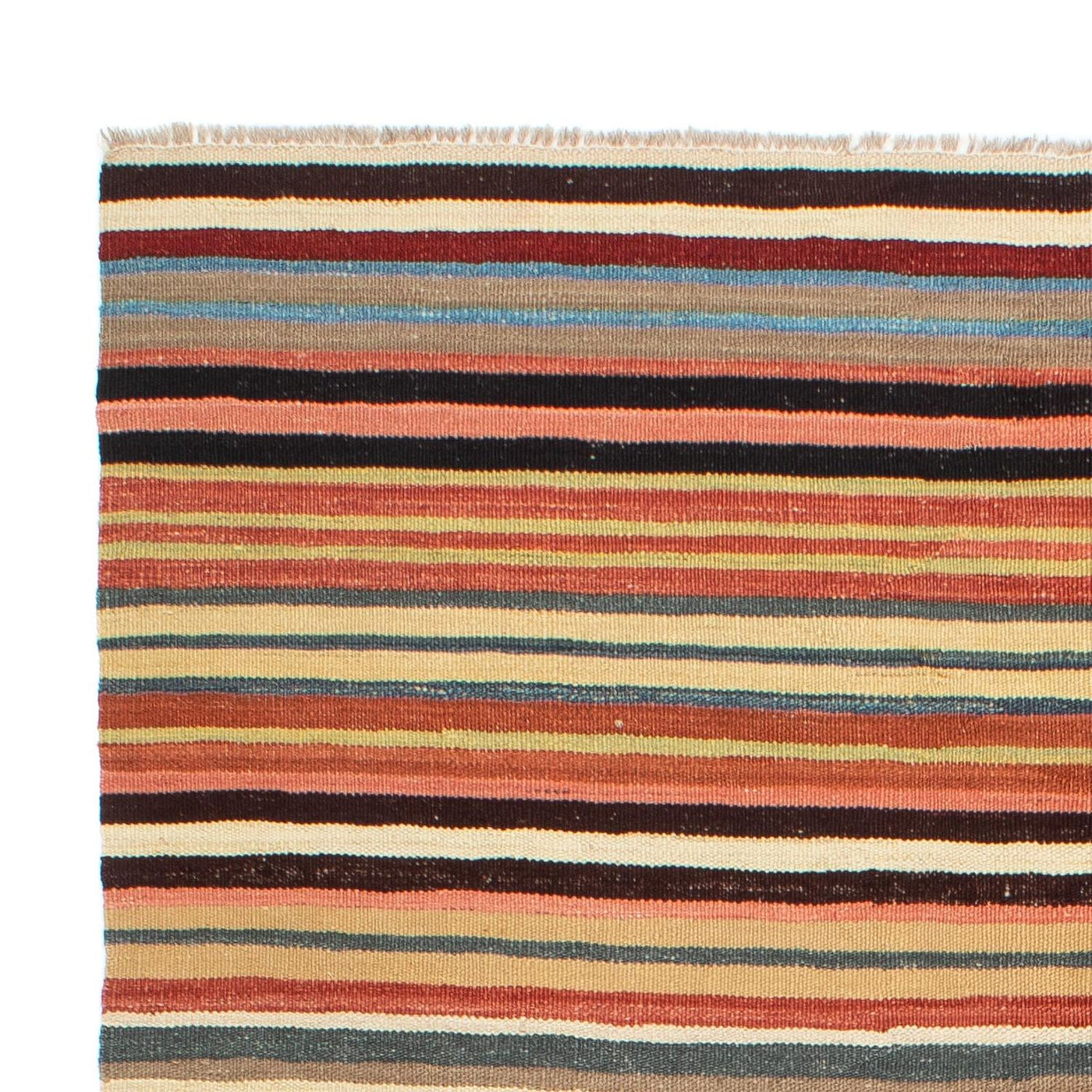 Kilim Maimana Tæppe 199x156cm - Uldtæppe