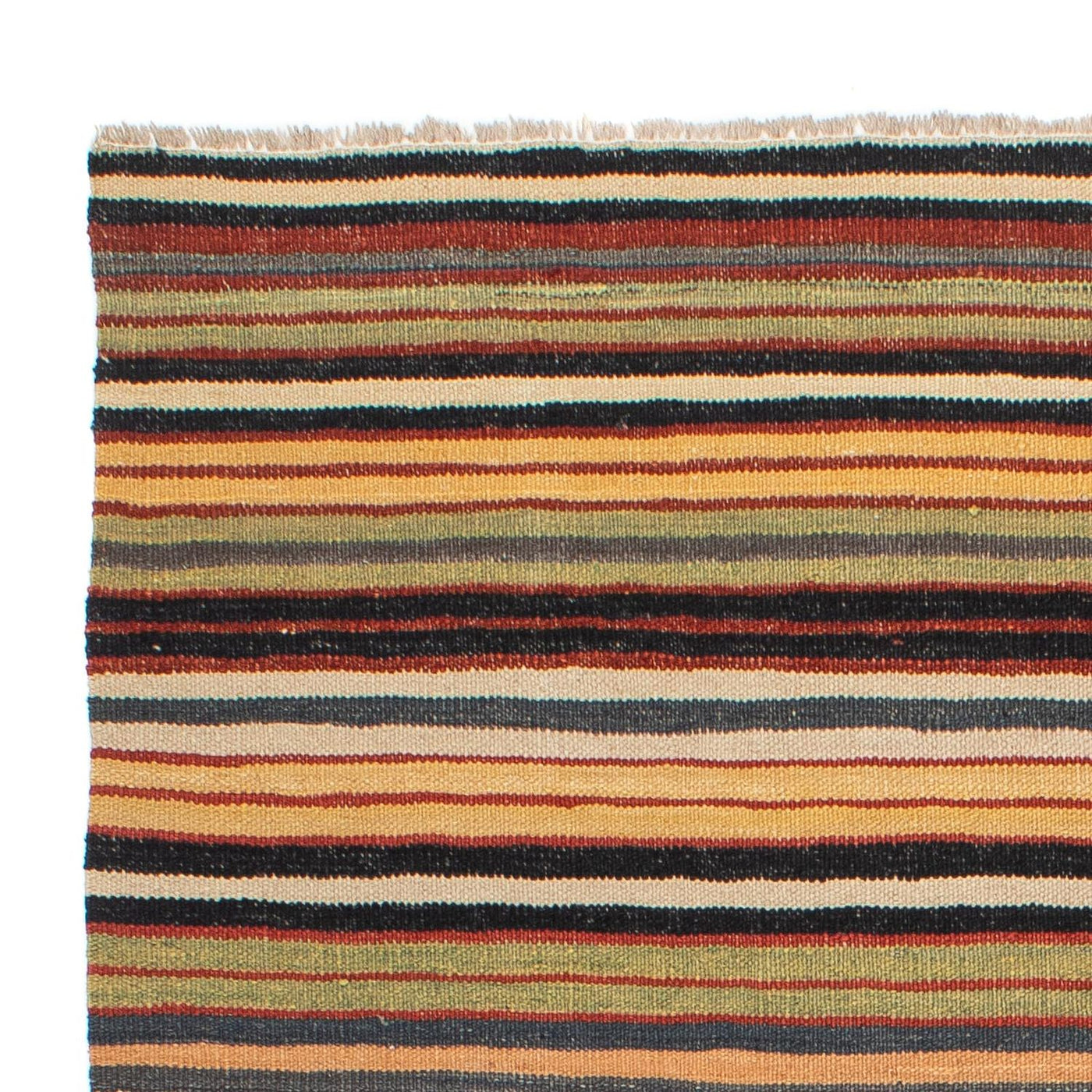 Kilim Maimana Tæppe 195x152cm - Uldtæppe