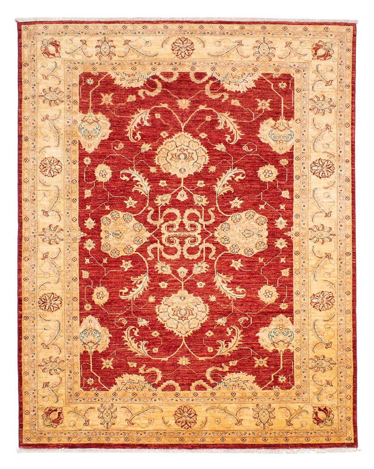 Ziegler Carpet - 222 x 174 cm - mørkerød