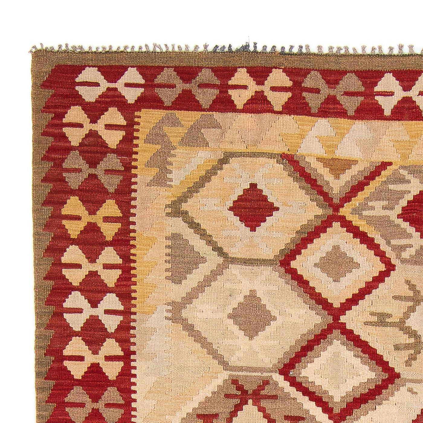 Kilim Maimana Tæppe 290x193cm - Uldtæppe