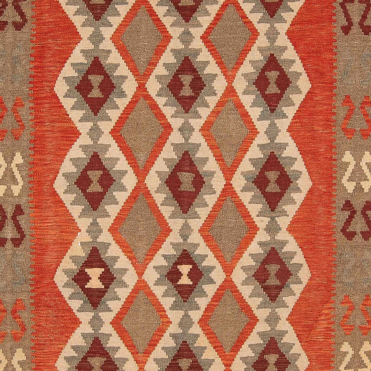 Kelim Carpet - Splash - 300 x 204 cm - flerfarvet