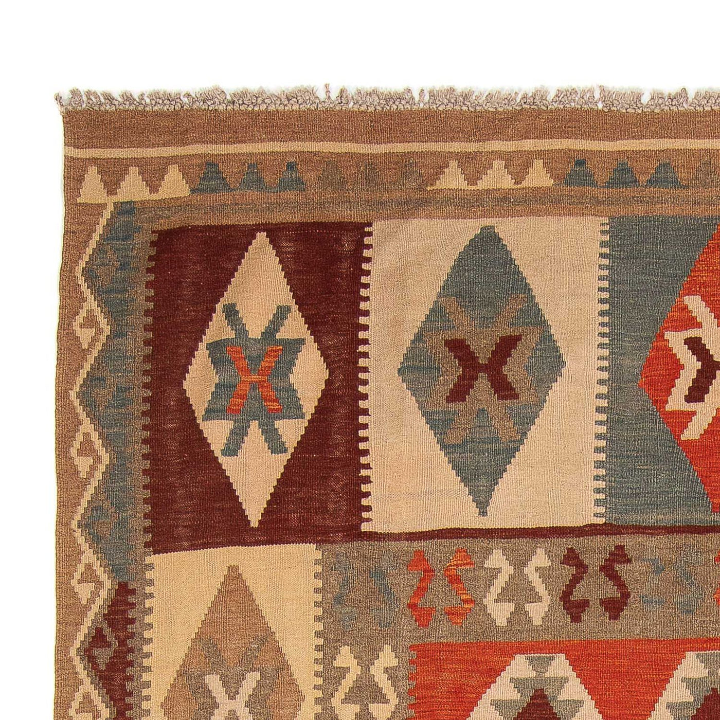 Kilim Maimana Tæppe 300x204cm - Uldtæppe