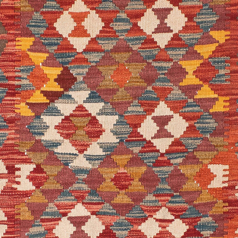 Løber Kelim-tæppe - orientalsk - 195 x 98 cm - rød