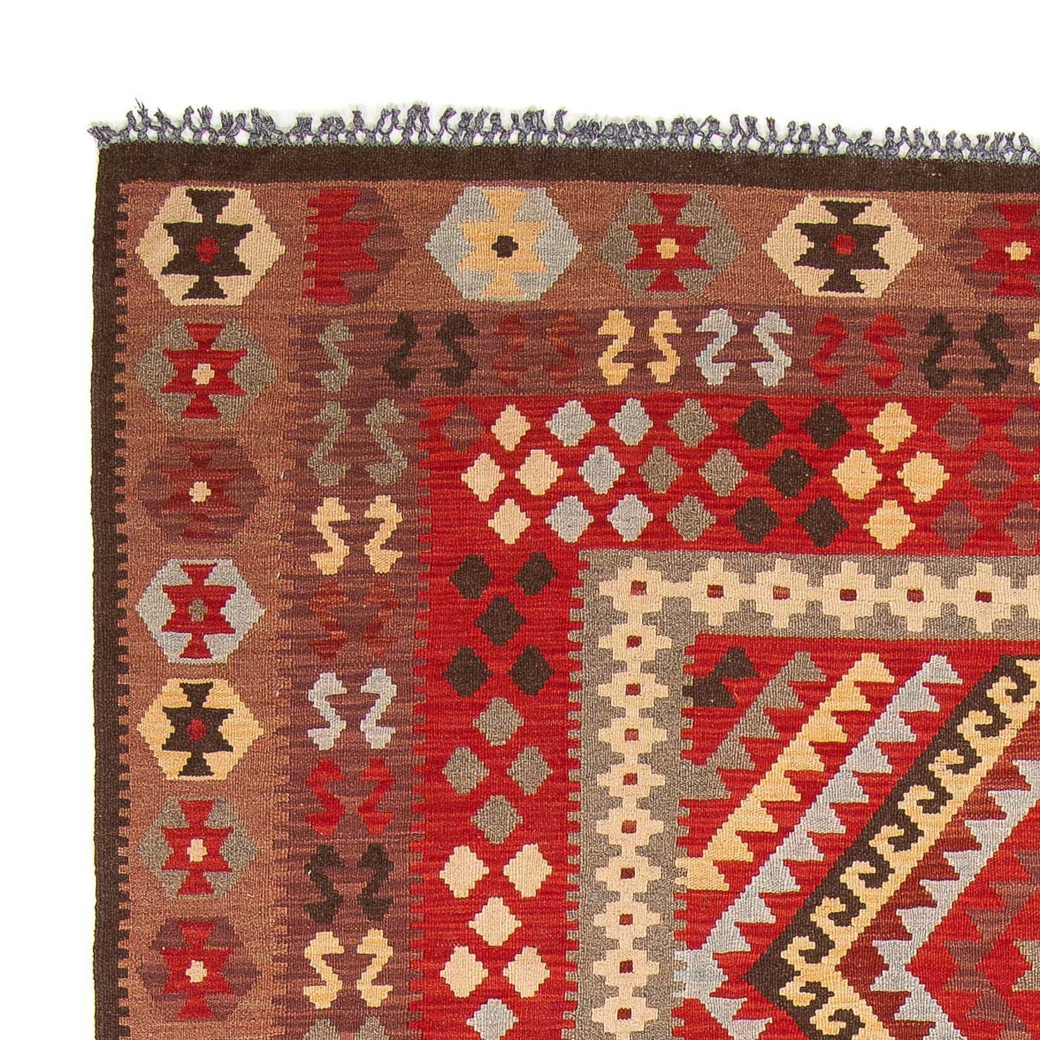 Kelim Carpet - Splash - 304 x 199 cm - flerfarvet