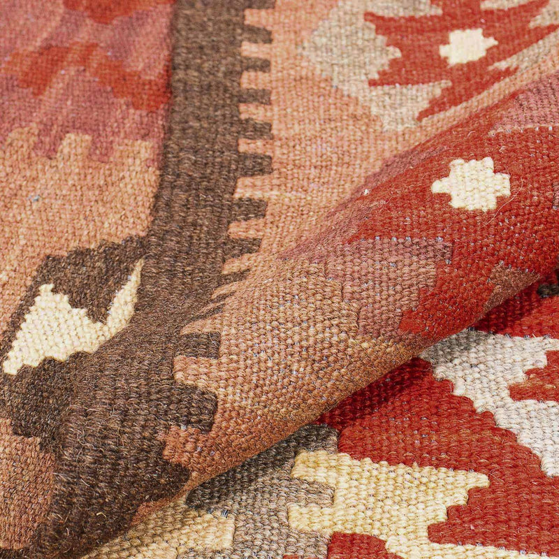 Kelim Carpet - Splash - 304 x 199 cm - flerfarvet