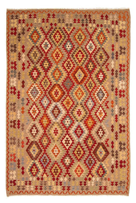 Kelim Carpet - Splash - 292 x 205 cm - flerfarvet