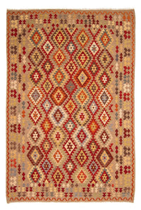 Kelim Carpet - Splash - 292 x 205 cm - flerfarvet