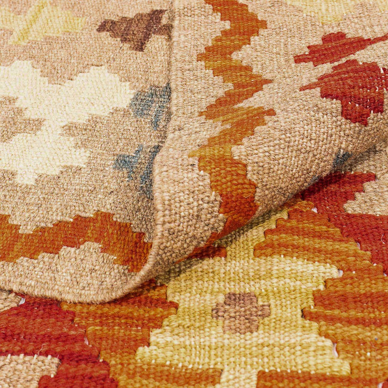 Kelim Carpet - Splash - 292 x 205 cm - flerfarvet