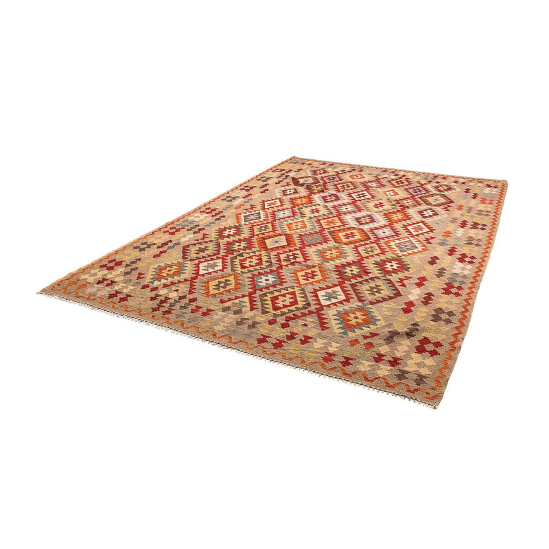 Kelim Carpet - Splash - 292 x 205 cm - flerfarvet