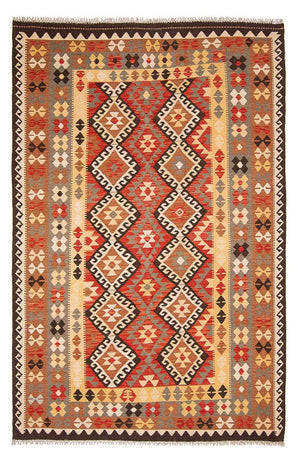 Kelim Carpet - Splash - 293 x 200 cm - flerfarvet