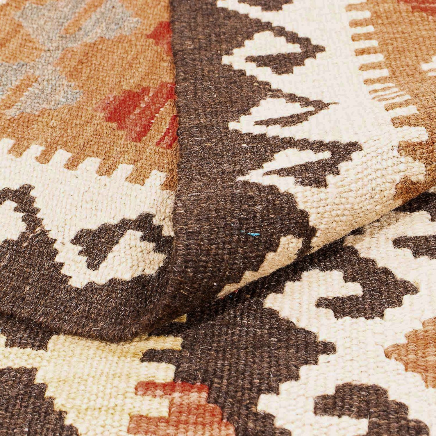 Kelim Carpet - Splash - 293 x 200 cm - flerfarvet