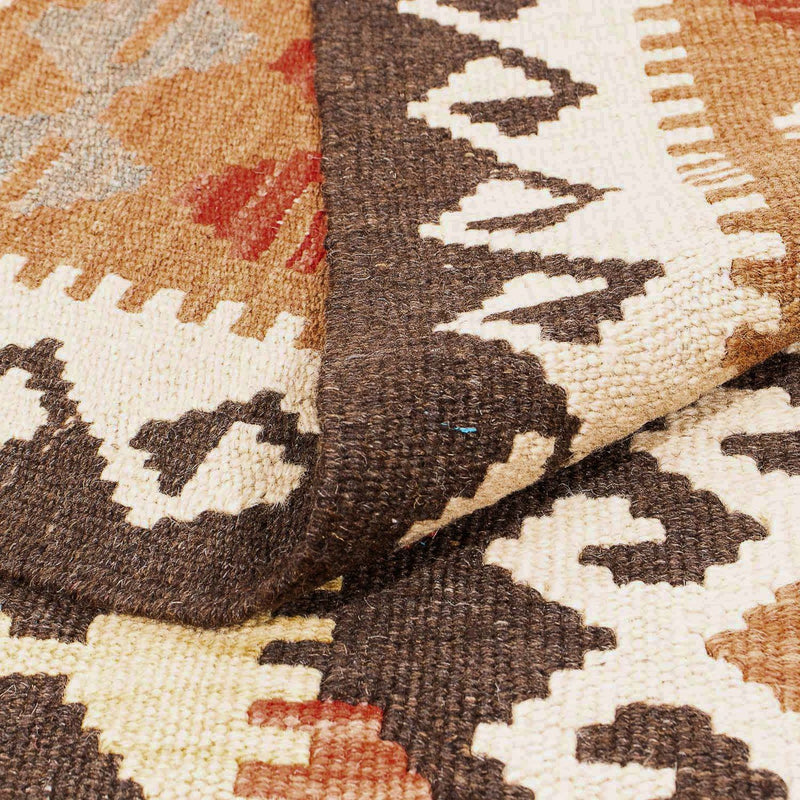 Kelim Carpet - Splash - 293 x 200 cm - flerfarvet
