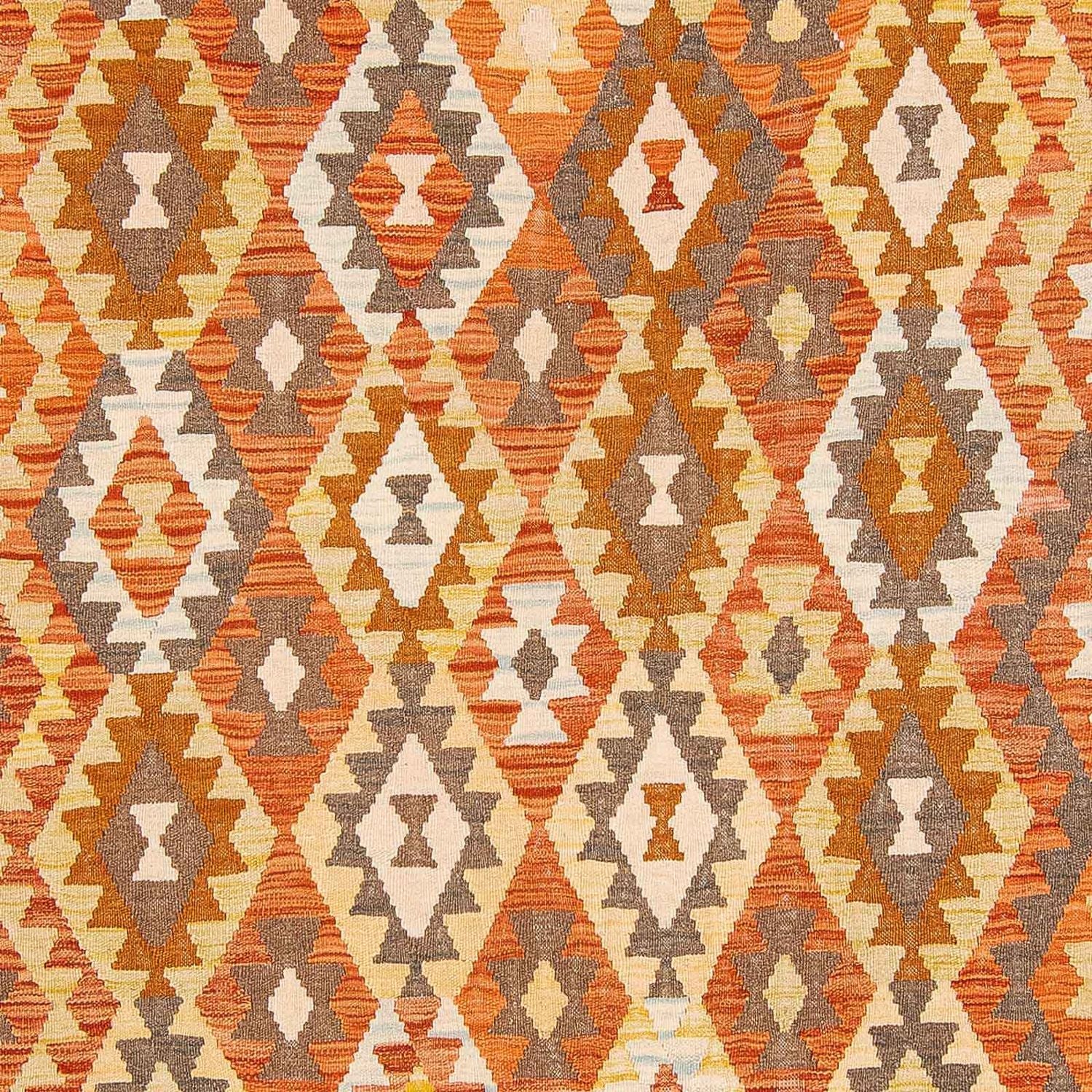 Kelim Carpet - Splash - 292 x 200 cm - flerfarvet