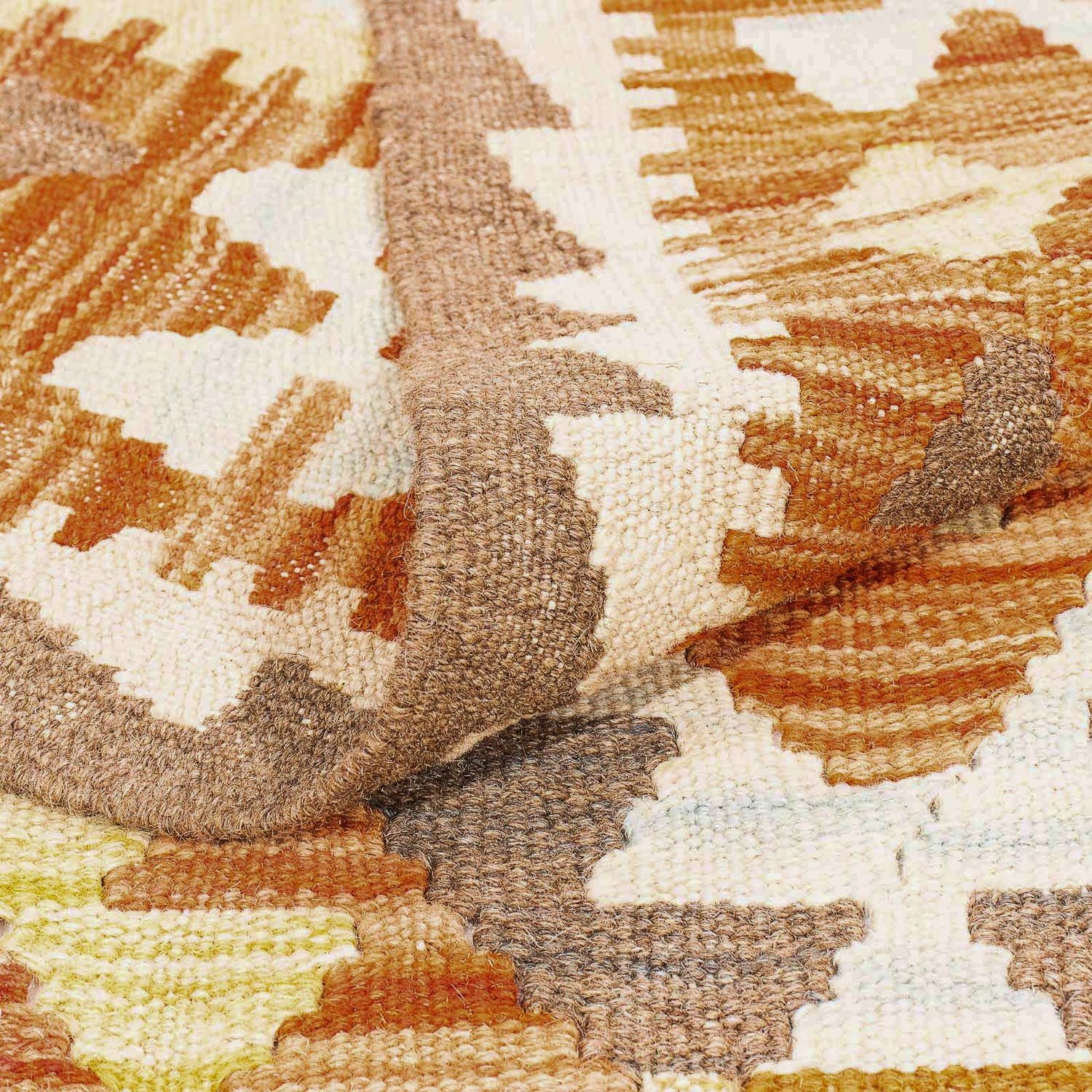 Kelim Carpet - Splash - 292 x 200 cm - flerfarvet