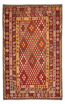 Kelim Carpet - Splash - 304 x 204 cm - flerfarvet