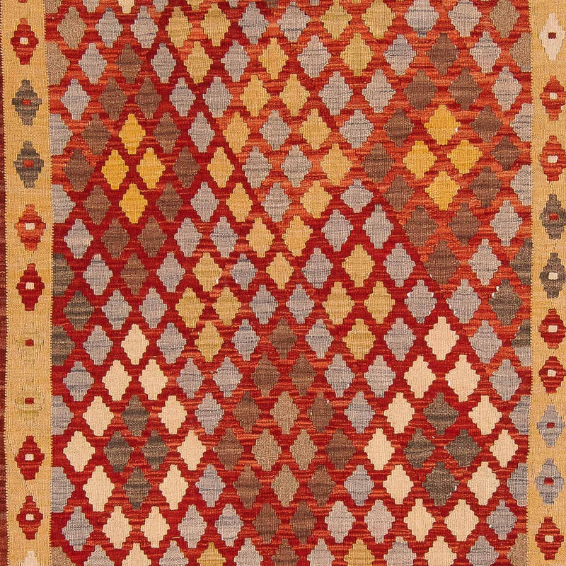 Kelim Carpet - Splash - 304 x 204 cm - flerfarvet