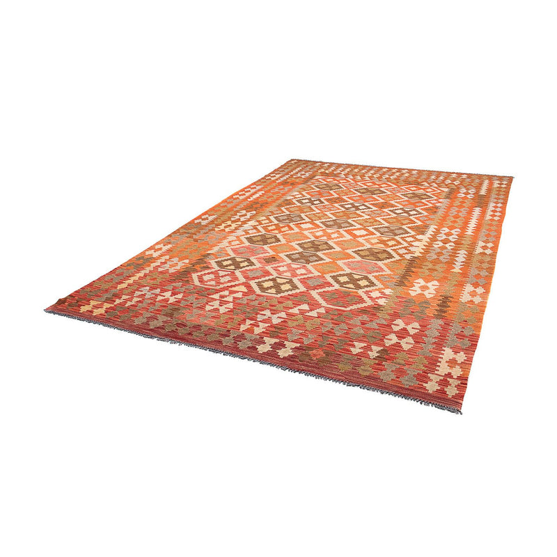 Kelim Carpet - Splash - 300 x 205 cm - flerfarvet
