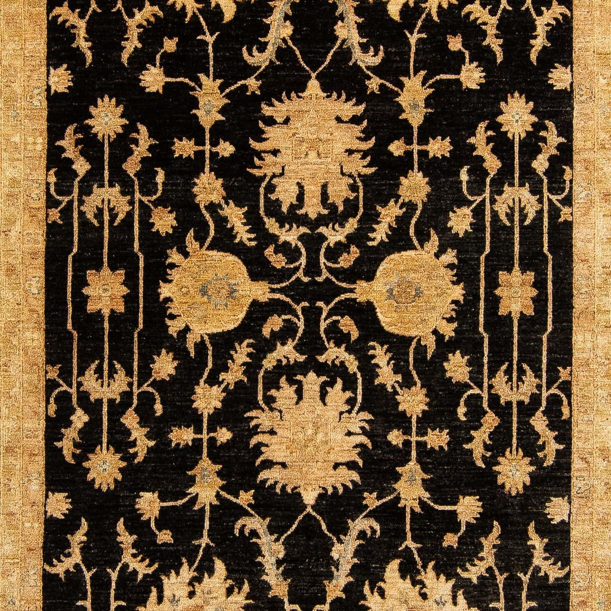 Ziegler Carpet - 408 x 202 cm - mørkeblå