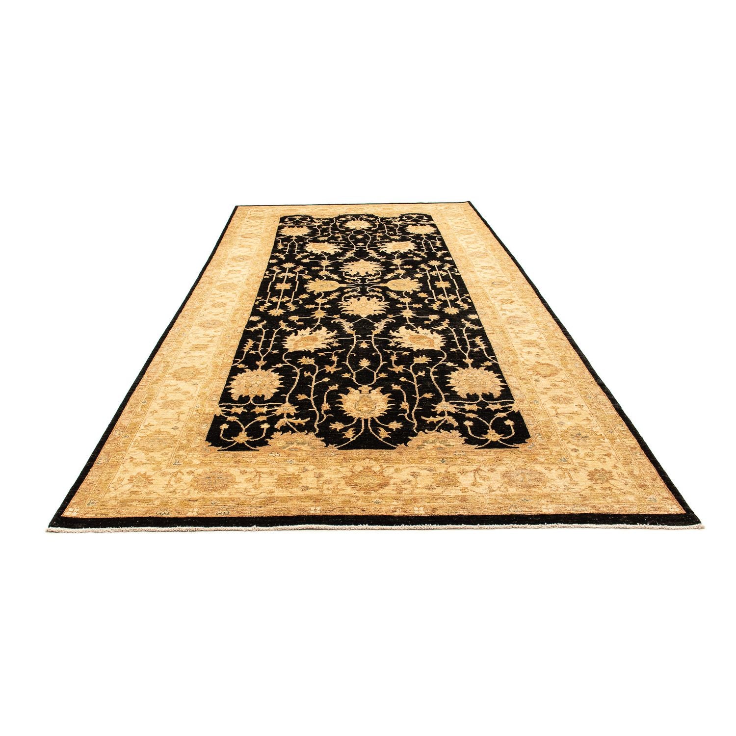 Ziegler Carpet - 408 x 202 cm - mørkeblå