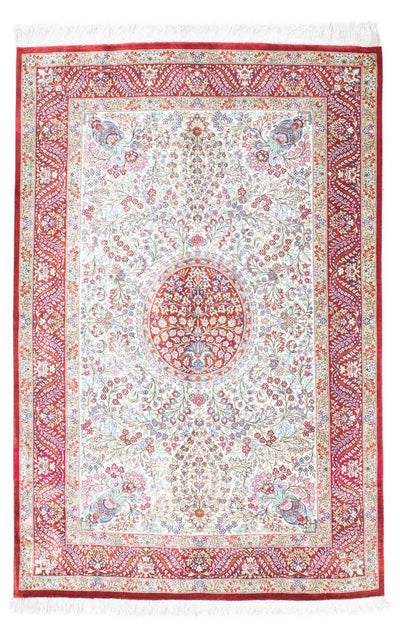 Qom Tæppe 102x159cm - Persisk tæppe