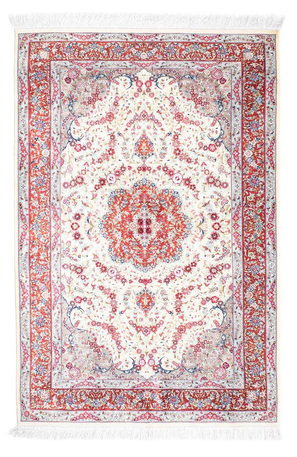 Persisk tæppe - Ghom - 155 x 102 cm - beige