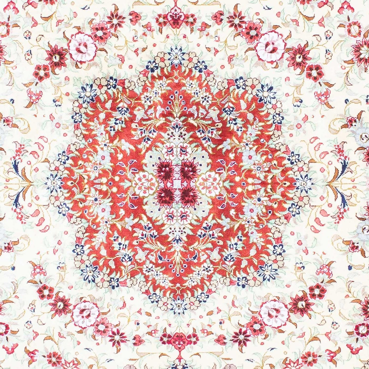 Persisk tæppe - Ghom - 155 x 102 cm - beige
