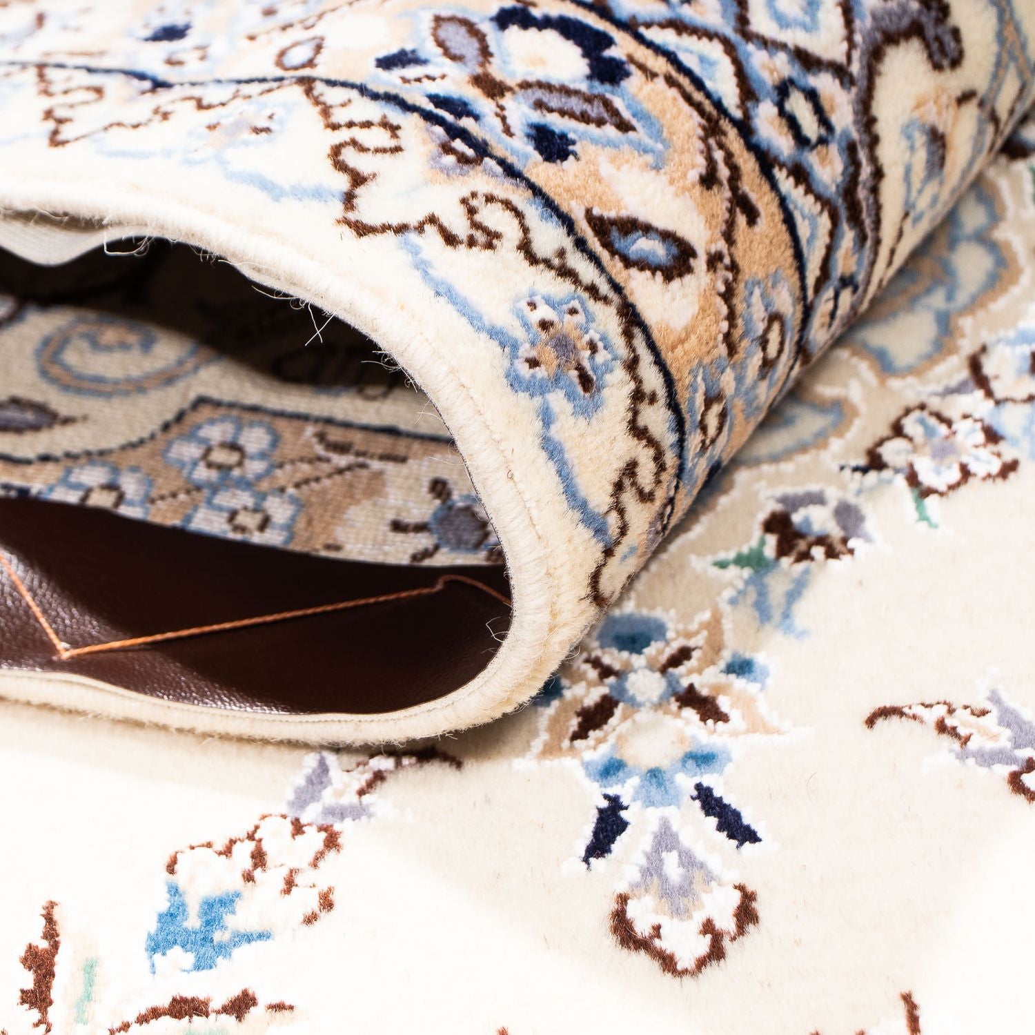 Persisk tæppe - Nain - Premium - 250 x 155 cm - beige