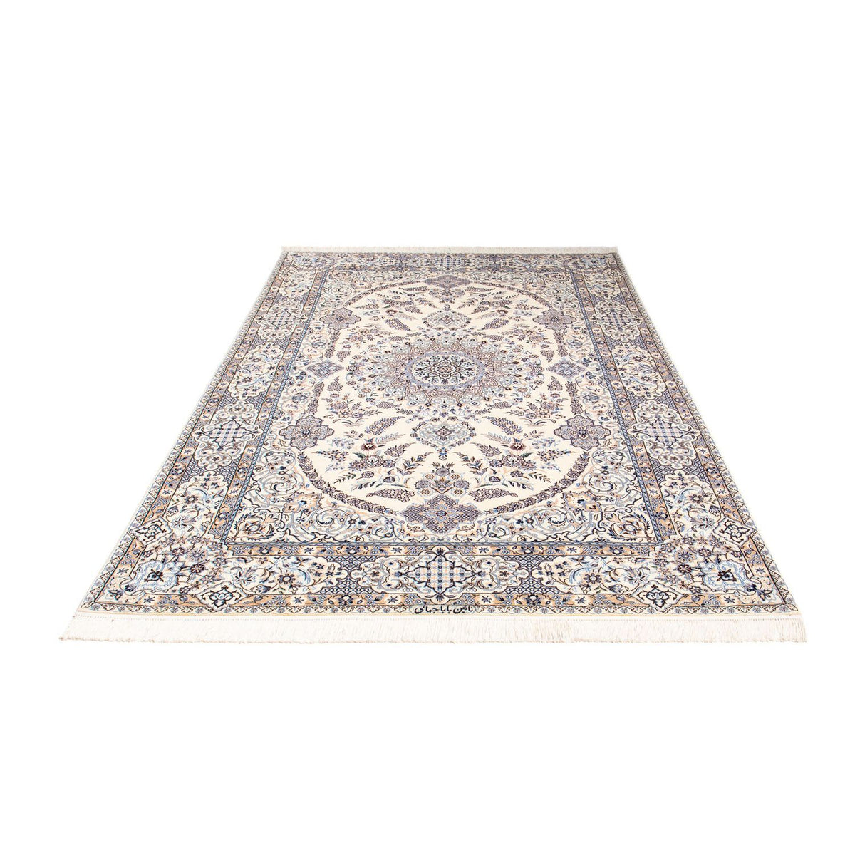 Persisk tæppe - Nain - Premium - 250 x 155 cm - beige