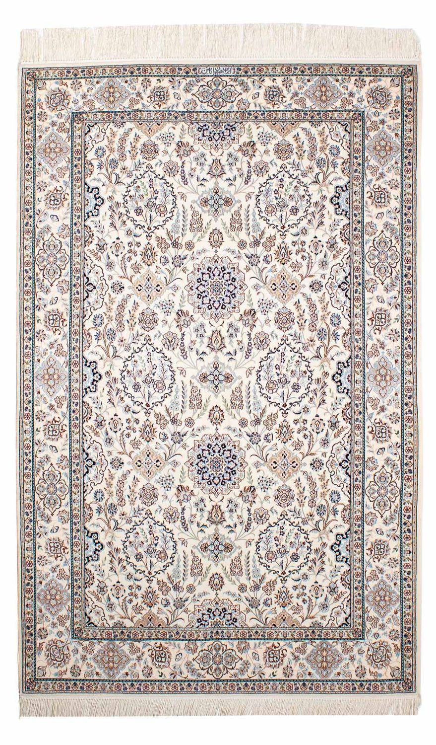 Persisk tæppe - Nain - Premium - 225 x 147 cm - beige