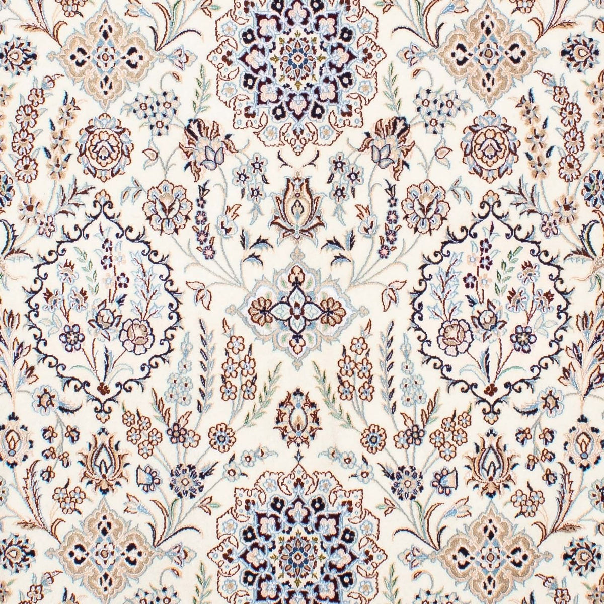 Persisk tæppe - Nain - Premium - 225 x 147 cm - beige