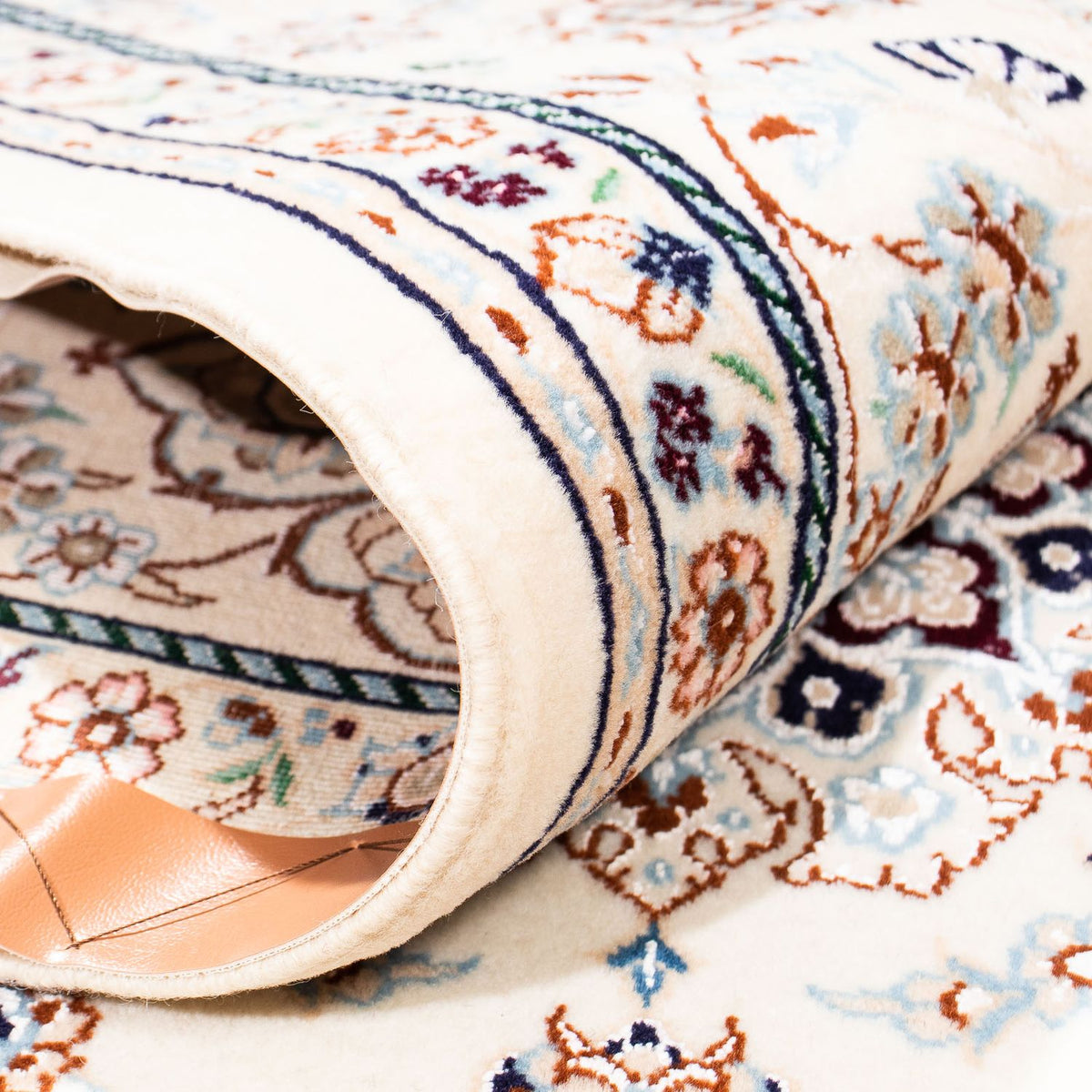 Persisk tæppe - Nain - Premium - 225 x 147 cm - beige