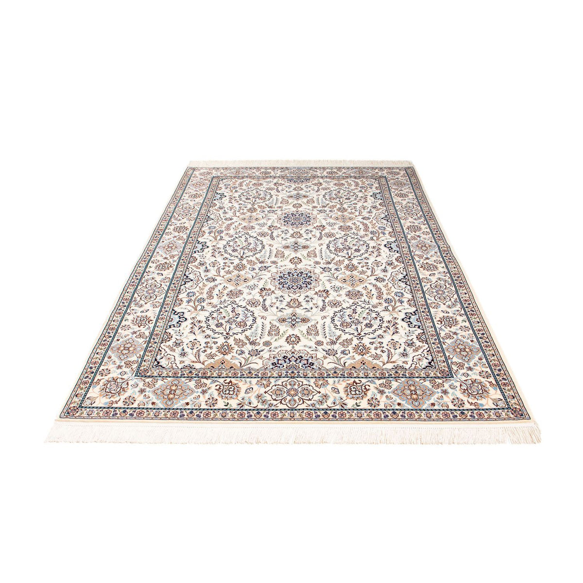 Persisk tæppe - Nain - Premium - 225 x 147 cm - beige