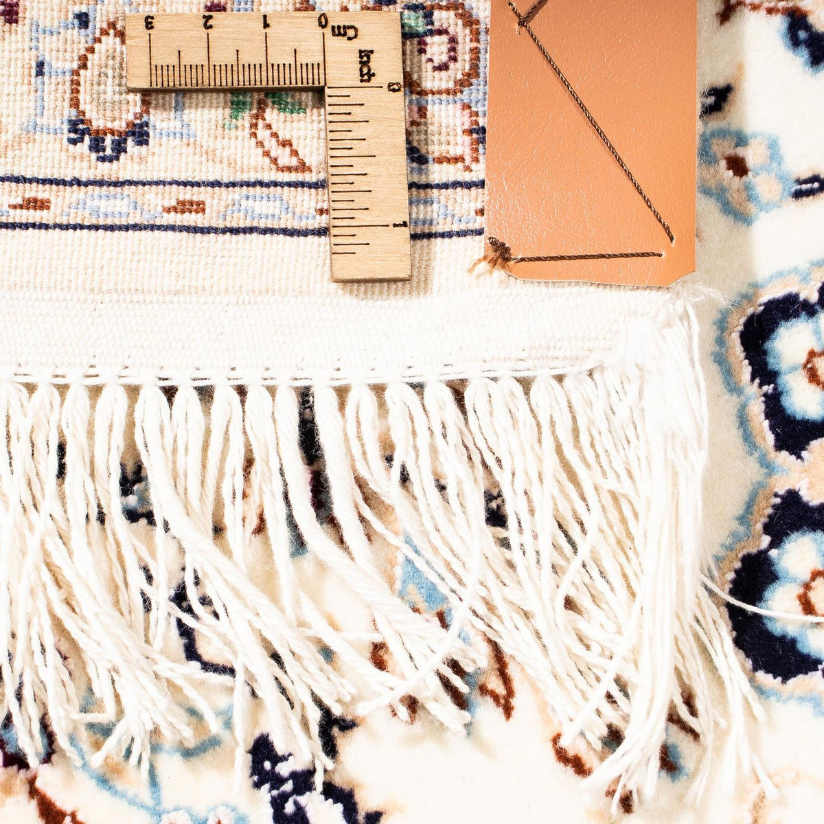 Persisk tæppe - Nain - Premium - 225 x 147 cm - beige