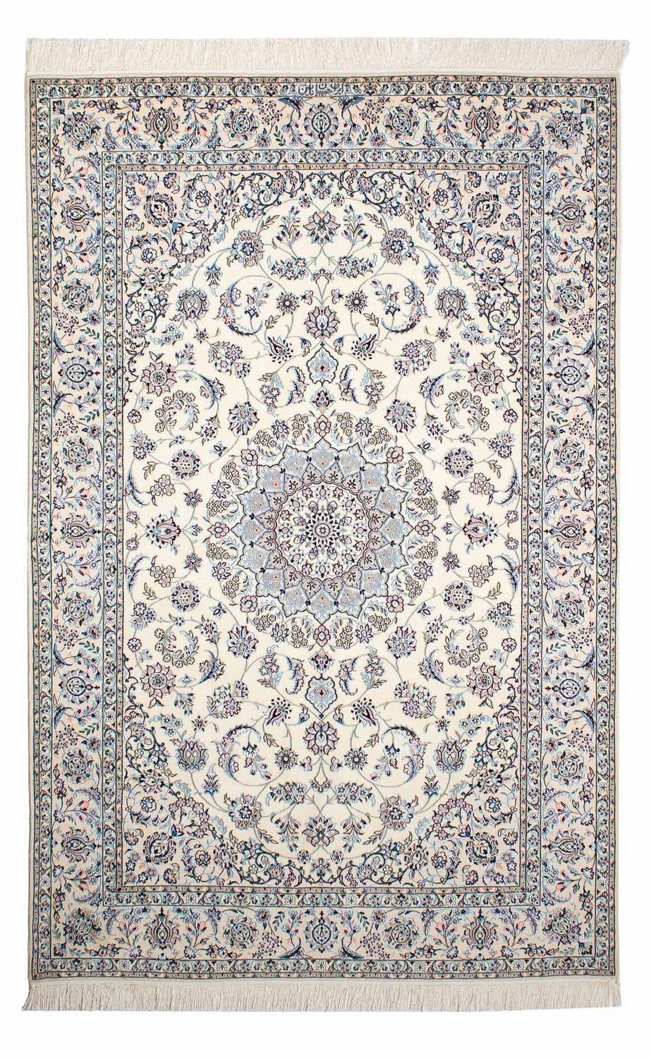 Persisk tæppe - Nain - Premium - 228 x 151 cm - beige