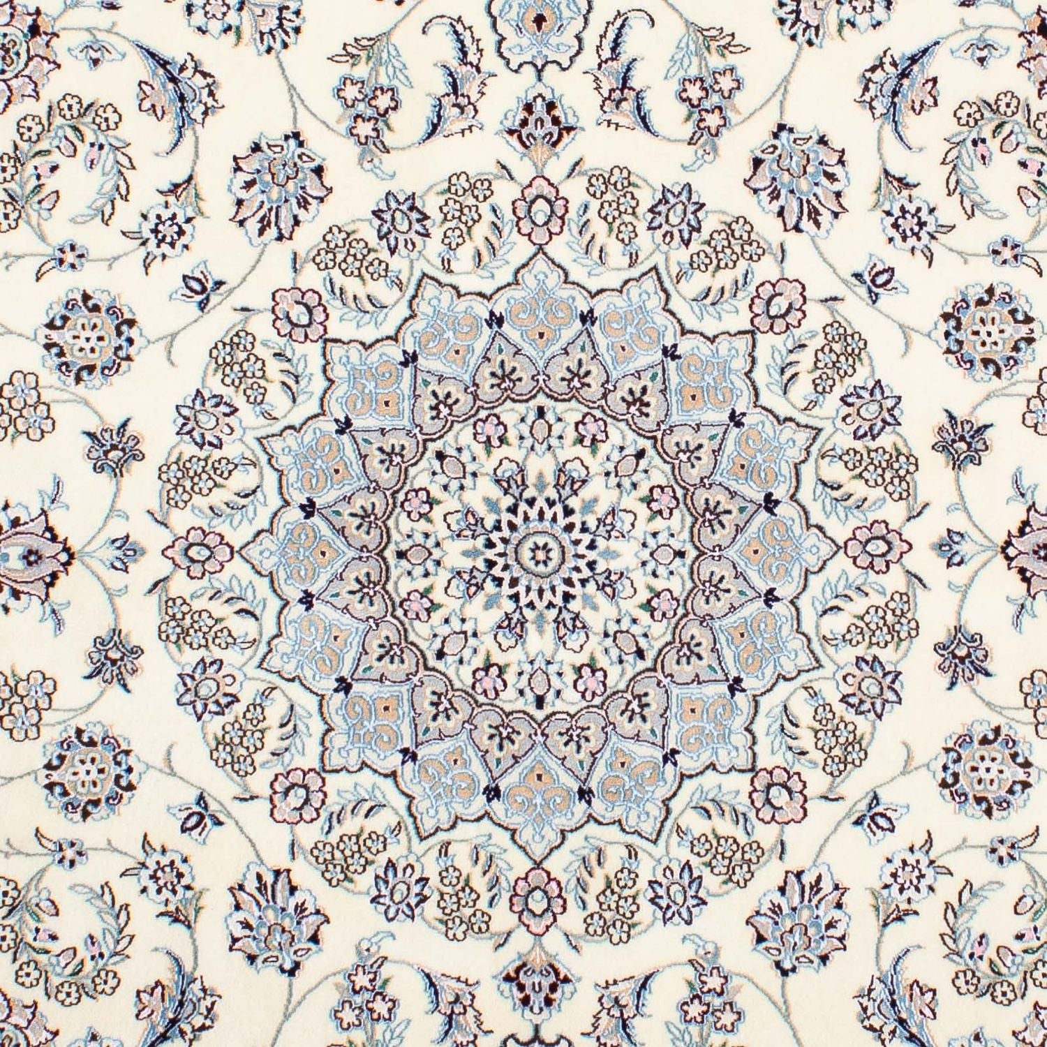Persisk tæppe - Nain - Premium - 228 x 151 cm - beige