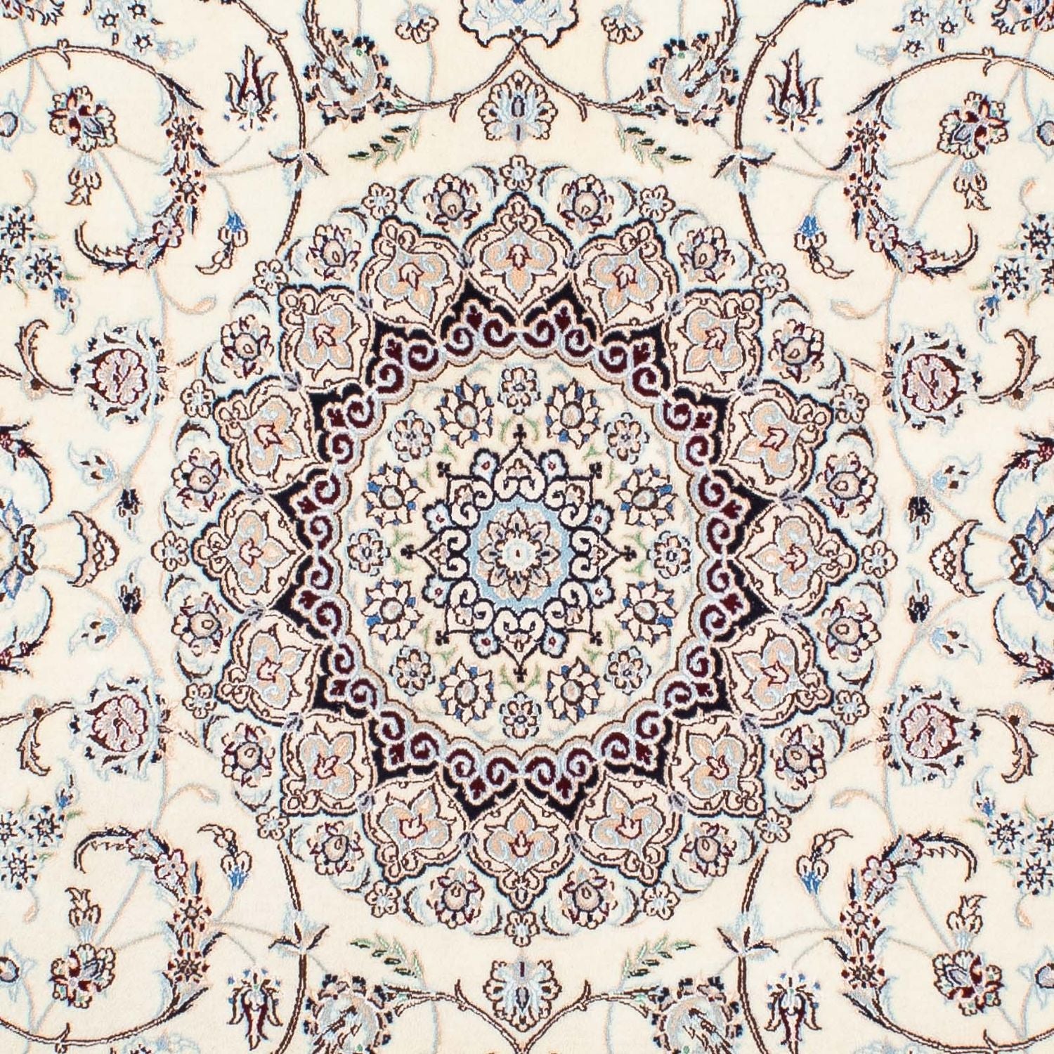 Persisk tæppe - Nain - Premium - 226 x 150 cm - beige