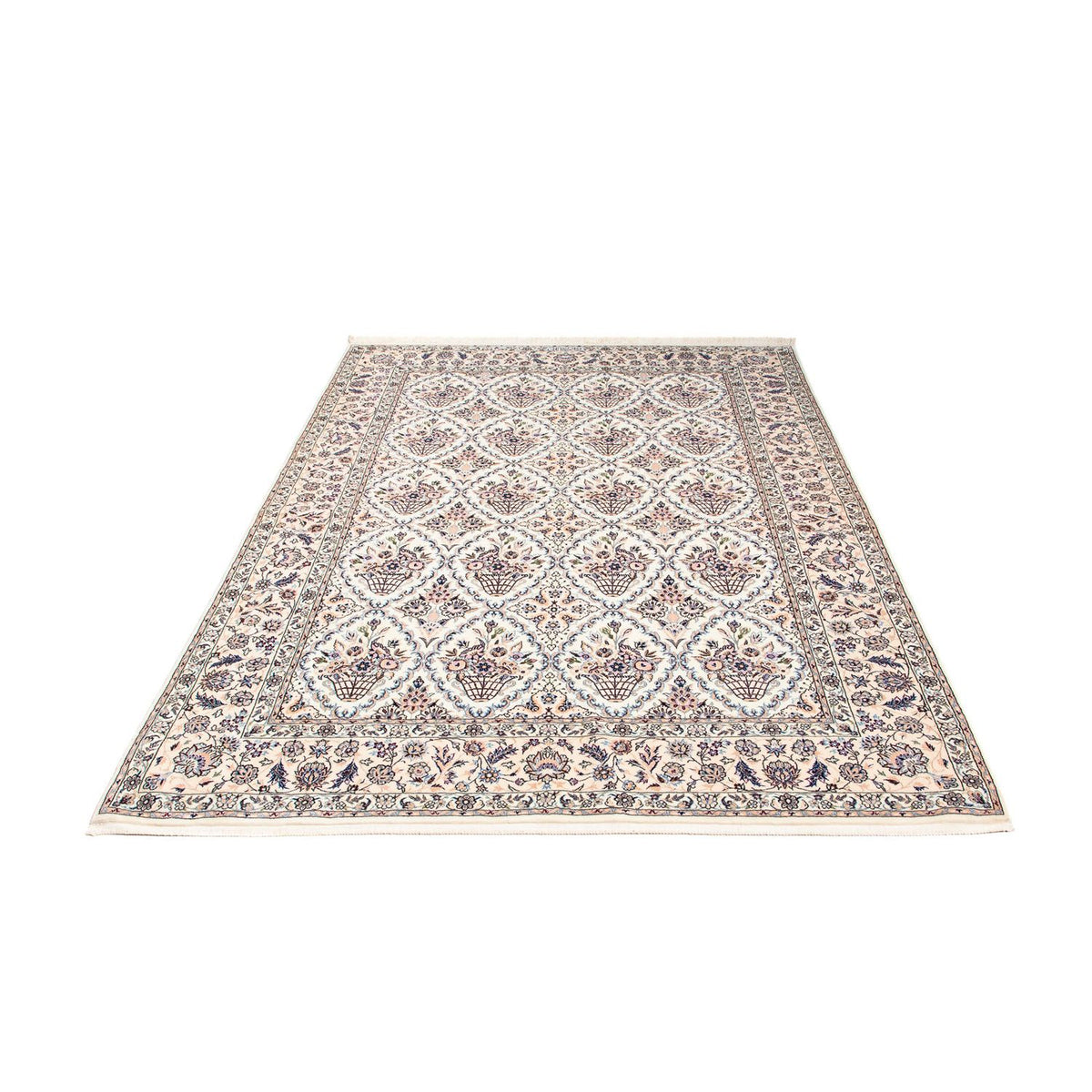 Persisk tæppe - Nain - Premium - 227 x 151 cm - beige
