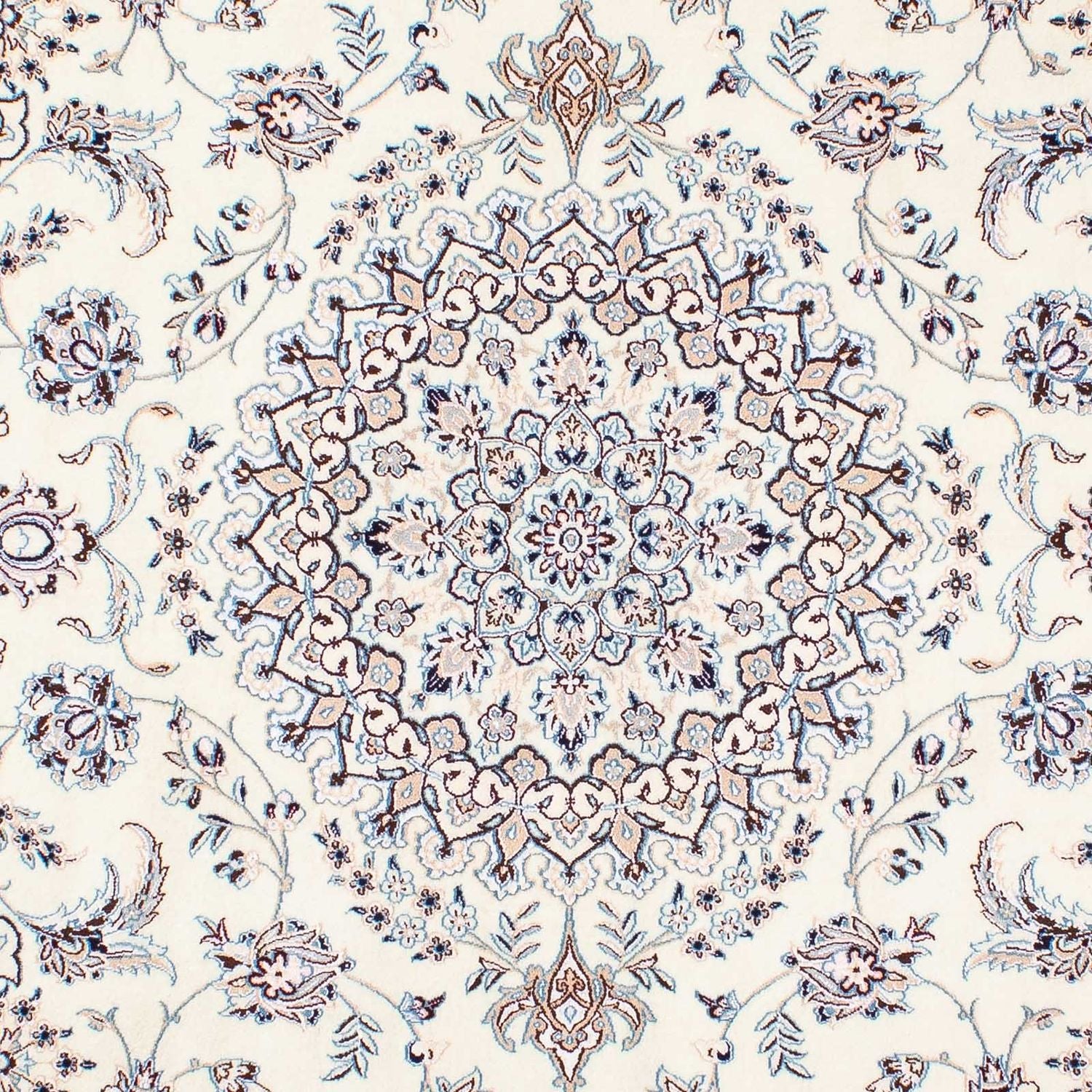 Persisk tæppe - Nain - Premium - 234 x 153 cm - beige