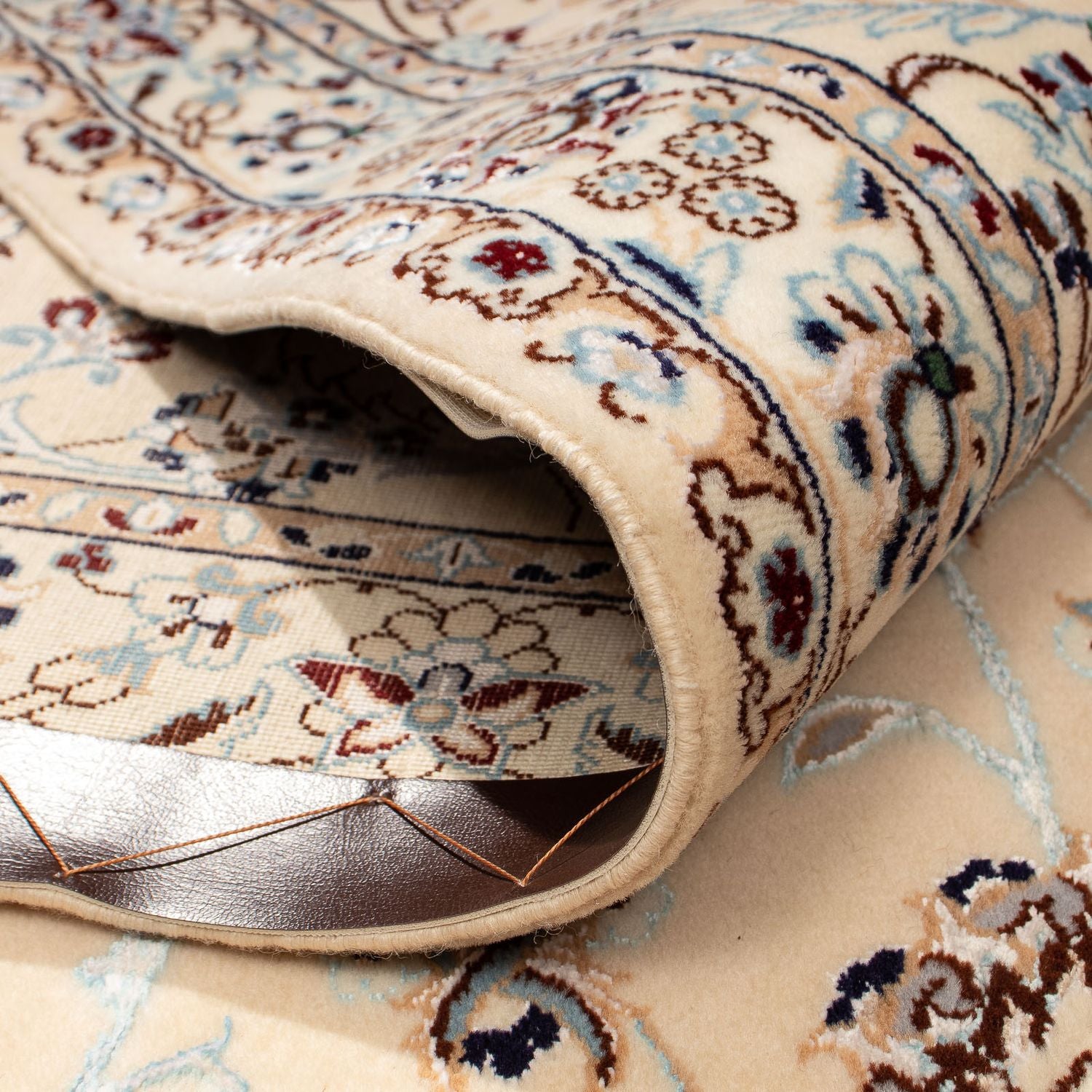 Persisk tæppe - Nain - Premium - 310 x 204 cm - beige