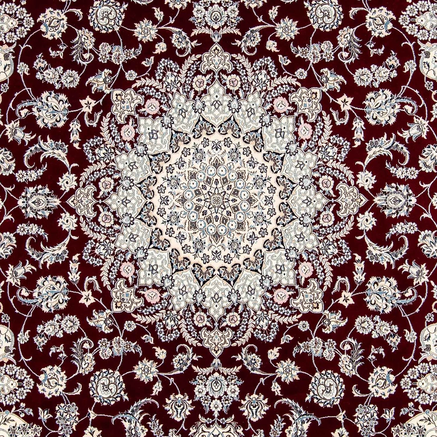 Persisk tæppe - Nain - Premium - 307 x 209 cm - beige
