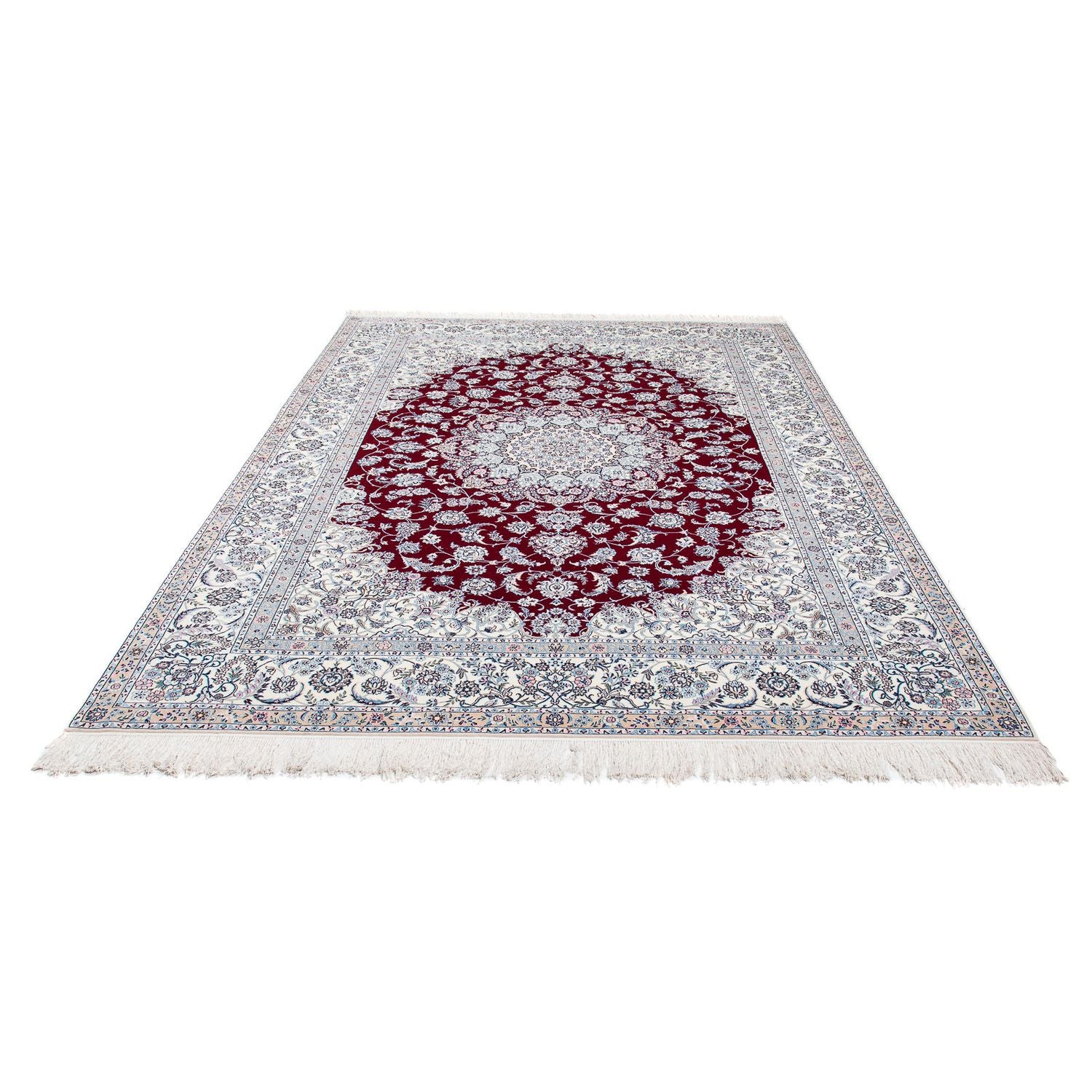 Persisk tæppe - Nain - Premium - 307 x 209 cm - beige