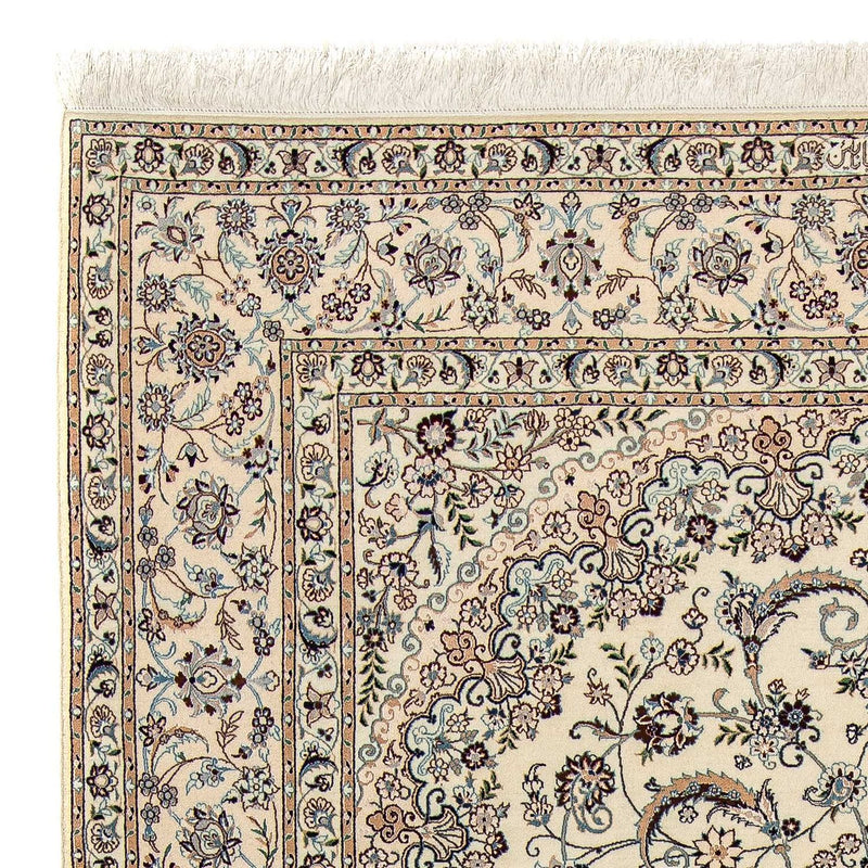Persisk tæppe - Nain - Premium - 304 x 207 cm - beige