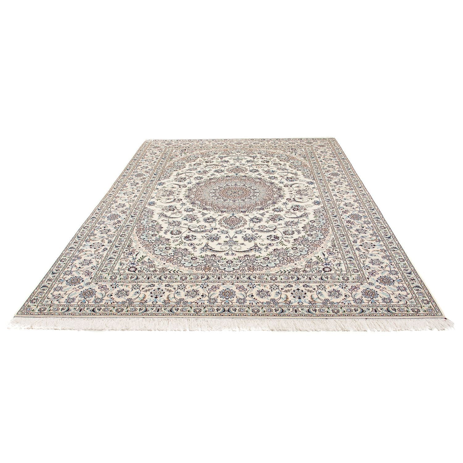 Persisk tæppe - Nain - Premium - 304 x 207 cm - beige