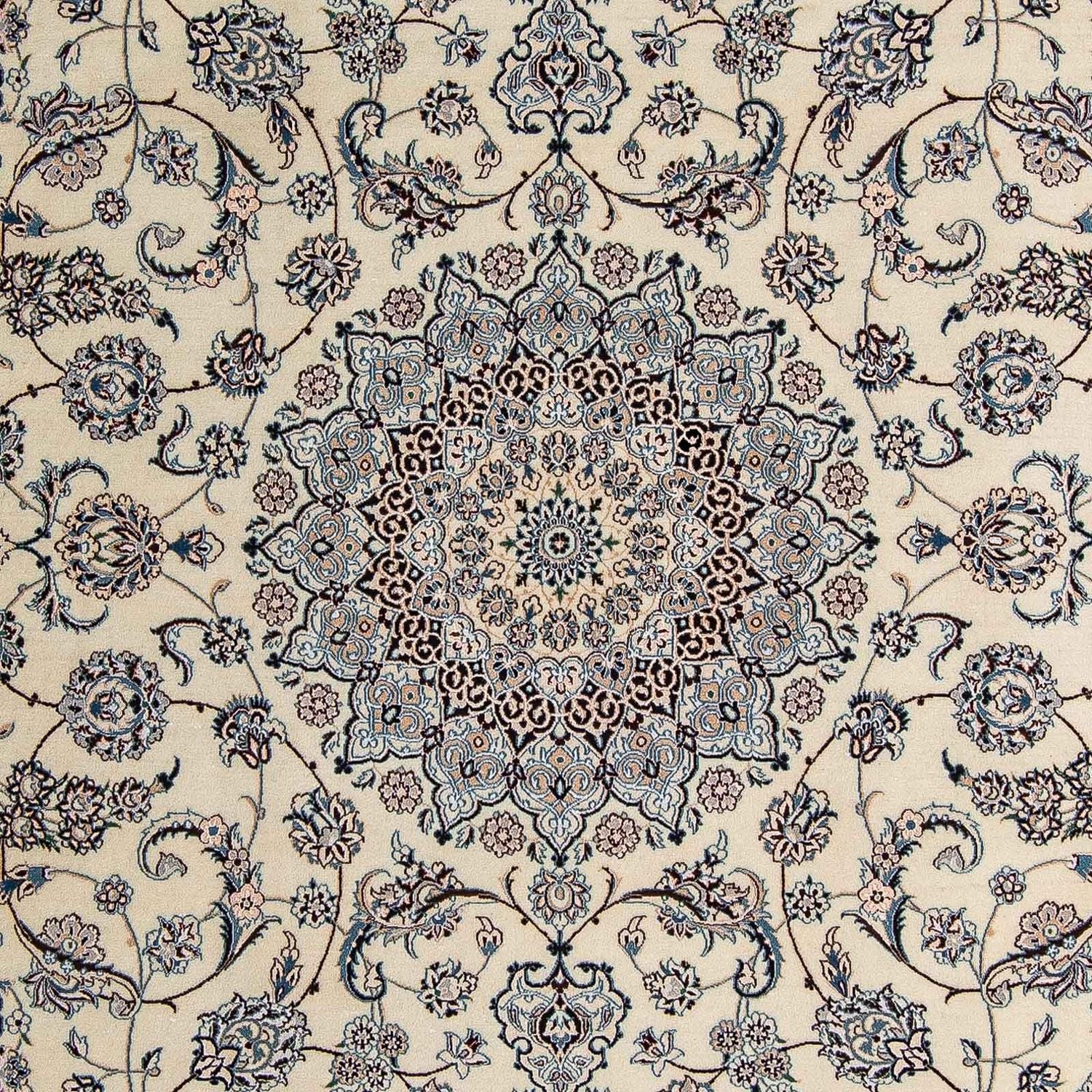 Persisk tæppe - Nain - Premium - 307 x 207 cm - beige
