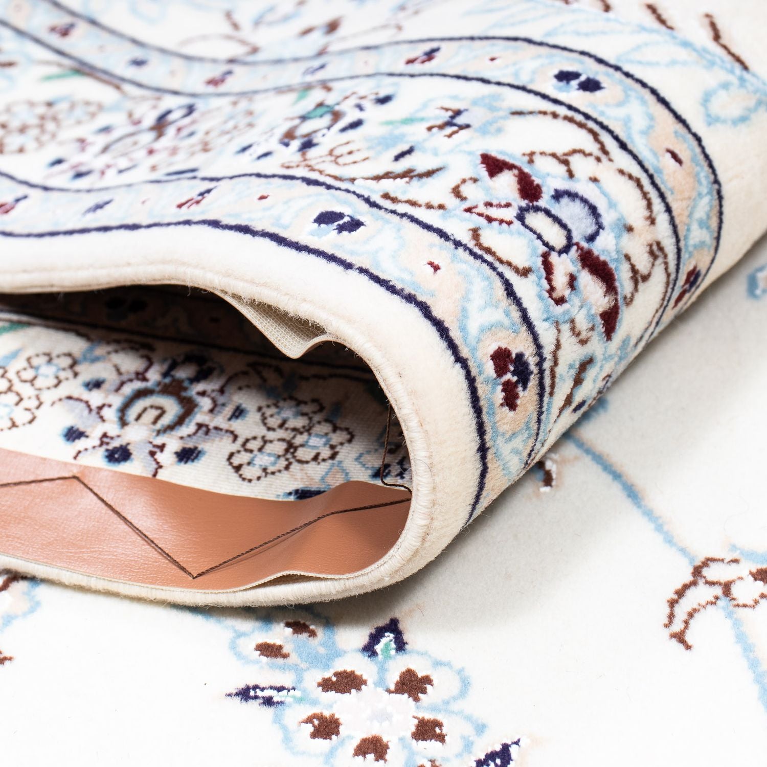 Persisk tæppe - Nain - Premium - 357 x 258 cm - beige